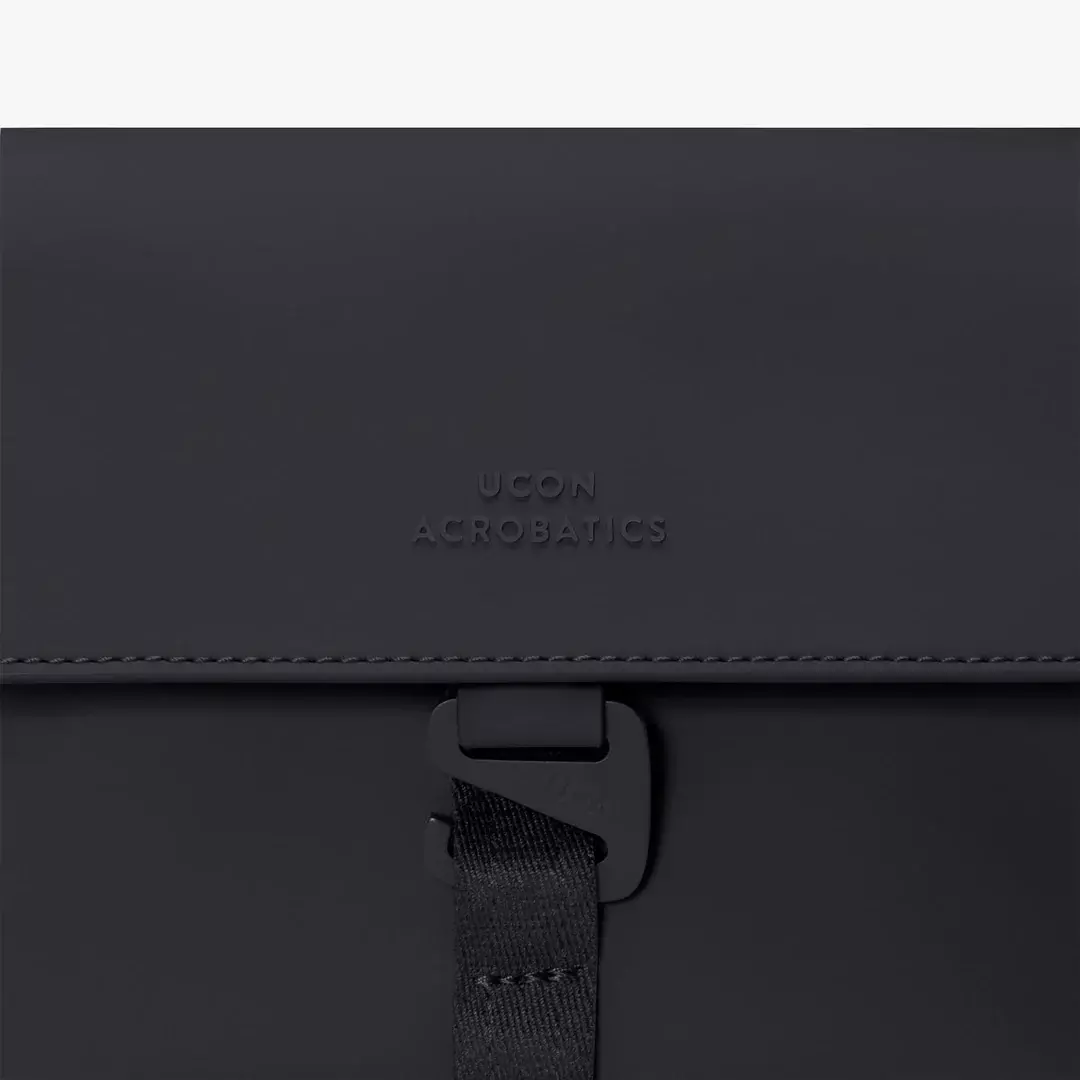 Ucon Acrobatics Yuri Lotus Infinity Black Cross Body Bag Tasche vegan schwarz